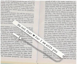 Do Not Fear Book Mark